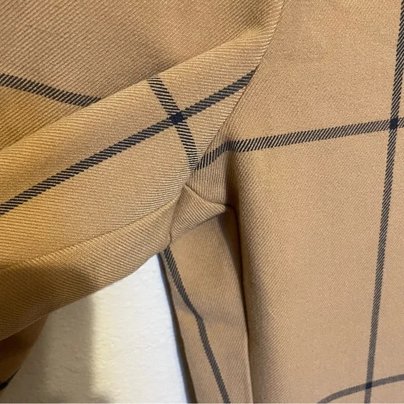 Anthropologie Sable Windowpane Trousers Size 6 Office Wear Professional EUC - Picture 4 of 9